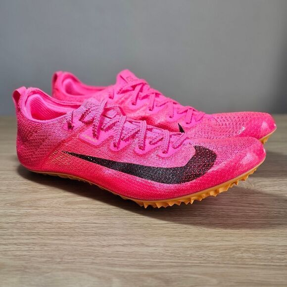 Nike Zoom Superfly Elite 2 Hyper Pink Racing Track Field Spikes W 7 CD4382-600 - Picture 9 of 13